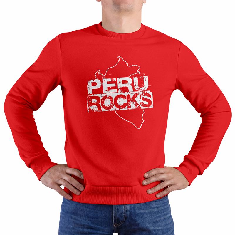 Polera Redondo Peru Rocks Mapa (D0020 Boleto.Store)