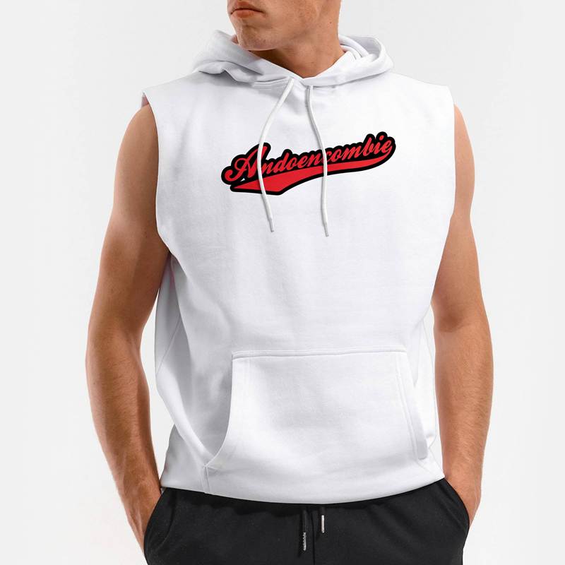 Polera Capucha sin Mangas Ando En Combie (D0009 Boleto.Store)